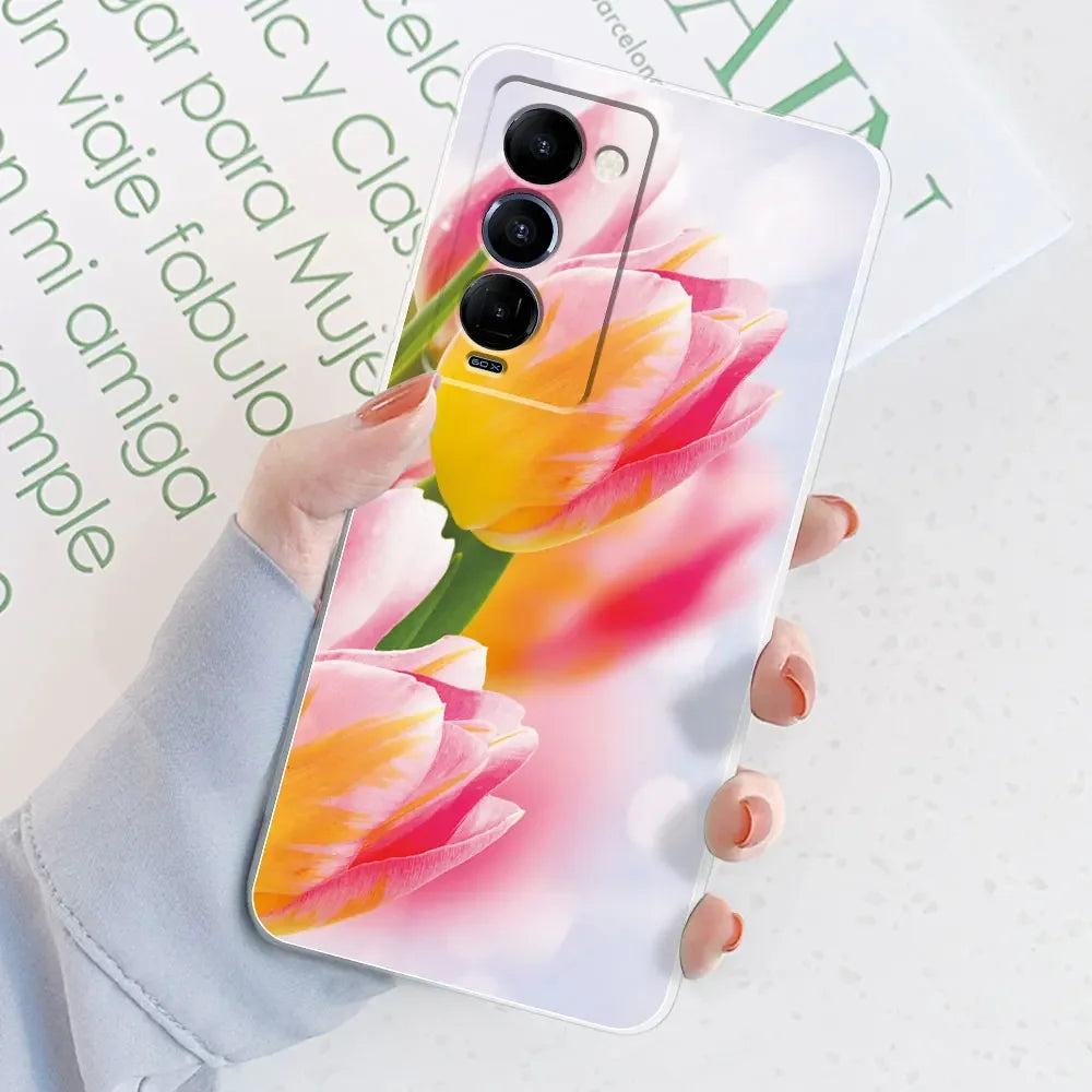 For Tecno Camon 18 Case Camon 18P Cover Marble Transparent Cases For Tecno Camon 18 P 18P Cute Silicone Clear Phone Bumper Bags