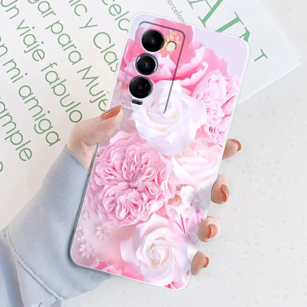 For Tecno Camon 18 Case Camon 18P Cover Marble Transparent Cases For Tecno Camon 18 P 18P Cute Silicone Clear Phone Bumper Bags